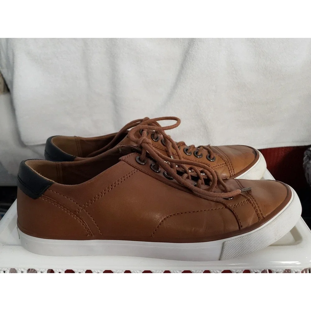 Coach Mens Casual Shoes Size‎ 7.5D Brown & Black